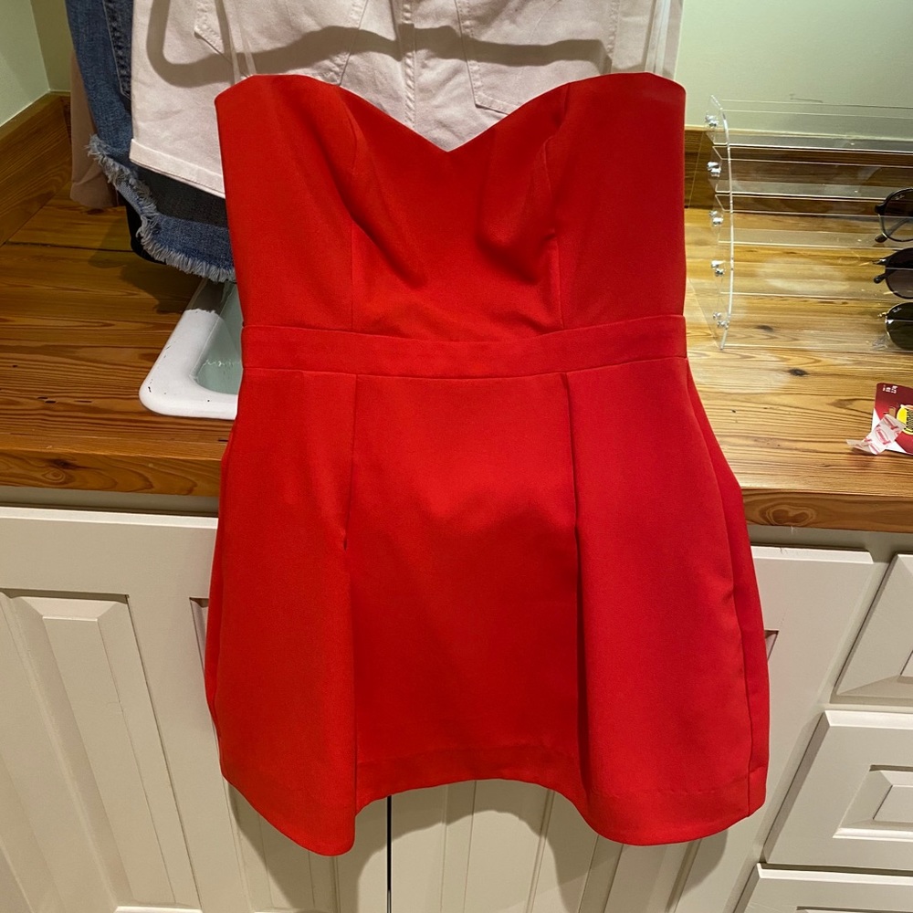 Strapless Dress